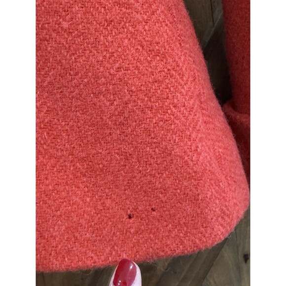 Ralph Lauren Wool Sample Blazer Red Button Up Women's Sz 4 Vintage - Picture 5 of 6